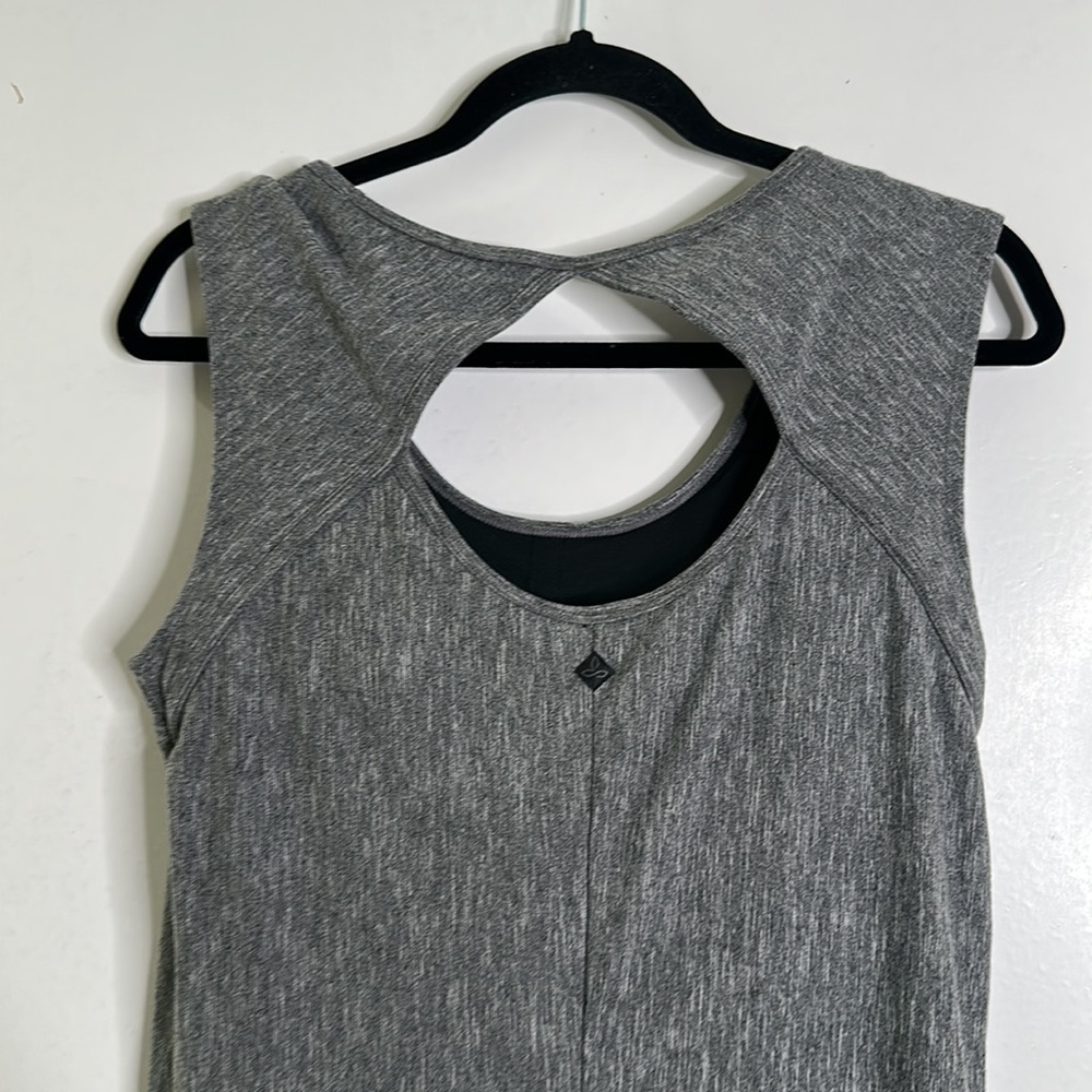 Prana gray mini dress size medium hiking camping - Picture 7 of 12